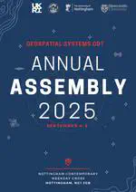 Keynote at EPSRC CDT in Geospatial Systems Annual Assembly (2025)